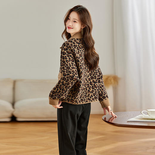 CC-16-9143小香风性感名媛外套女2024年春秋季新款韩系风格穿搭夹克上衣 商品图3