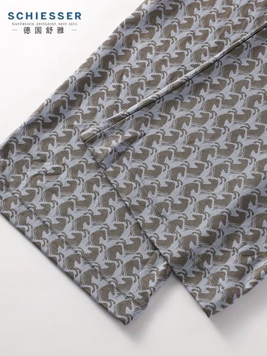 【马到成功棉莫经典】SCHIESSER德国舒雅男士棉+莫代尔柔软亲肤长袖长裤家居套装39/23435H 商品图6