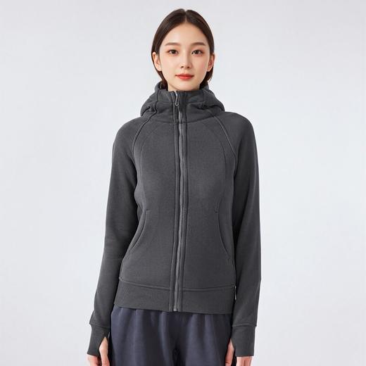 哈瓦塔（长款）加绒带帽保暖外套H340184 商品图12