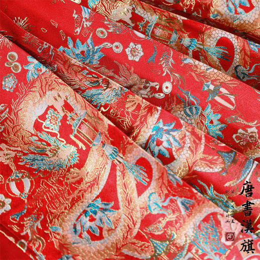 【游龙万象·火赫】马面裙套装织金妆花马面裙改良国风新中式云肩套装 商品图6