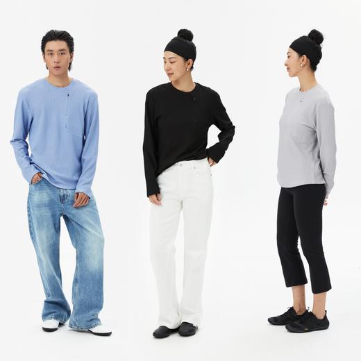 oneup泡泡肌理运动圆领长袖 商品图4