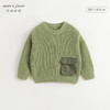 【城市户外】马克珍妮男童圆领扭花针织衫儿童毛衣春秋款241072 商品缩略图1