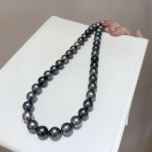 大溪地炫彩莫兰迪项链9.3-11mm 商品图0