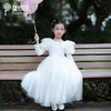 pureshare 女童连衣裙公主裙演出裙子气质礼服-铃兰与波斯菊 商品缩略图0