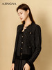 【商城同款】阿菁娜2024秋季新款绵羊毛编织小香风开衫A29Q318010 商品缩略图3