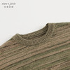 马克珍妮男童复古渐变条纹毛衣儿童针织衫2024年秋冬新款241705 商品缩略图3