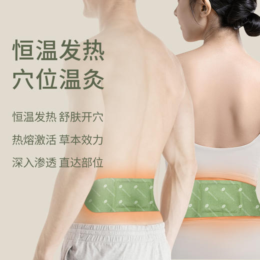 【分销】后辰肾灸贴艾灸男女士穴位发热草本老黑膏温灸 商品图1