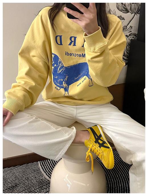 爆款𝐦𝐚𝐫𝐝𝐢卫衣 碎花系列/腊狗系列/百合系列 商品图5