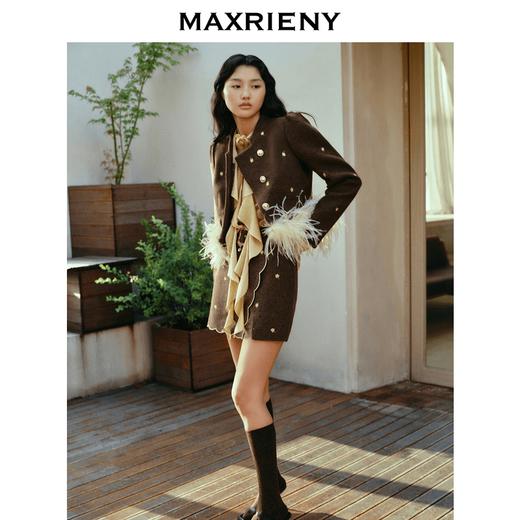 MAXRIENY宫廷复古感外套高级感24年冬(货号:MC88JA765) 商品图1