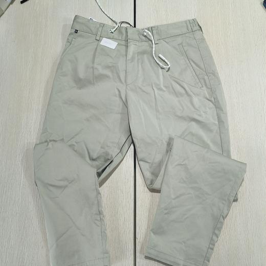 瑕疵HUGO BOSS Performance 男士修身版棉混纺微弹松紧腰休闲长裤 商品图0