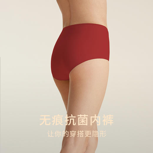 一起红】金三塔桑蚕丝文胸套装红色婚庆软支撑文胸内裤本命年    NZFDB301LH 商品图4