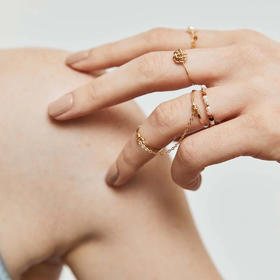 北京仓｜YAY-bague essentiel jumelle-连指戒指［法国设计师］