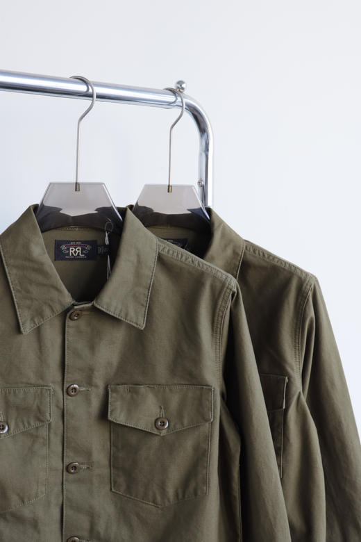 R.R.L 复古军风 衬衫式宽松夹克外套  WT746 商品图5