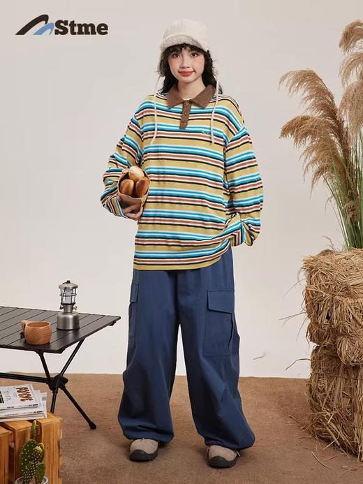 早乙女惠子saotome/STMPL243251/肌理条纹Polo 商品图3