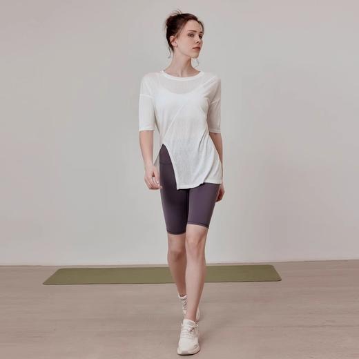 跃牌【欲动春风】系列 瑜伽罩衫女宽松透气跑步运动上衣T恤42249 商品图4