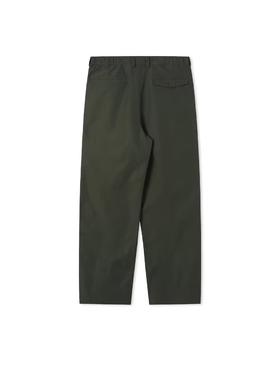 EviStub/E-4QCK430/进口多色抗皱混纺基础复古宽松直筒休闲长裤