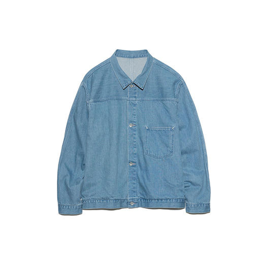 nanamica Short Denim Jacket 机能性面料短款工装牛仔夹克外套 商品图3