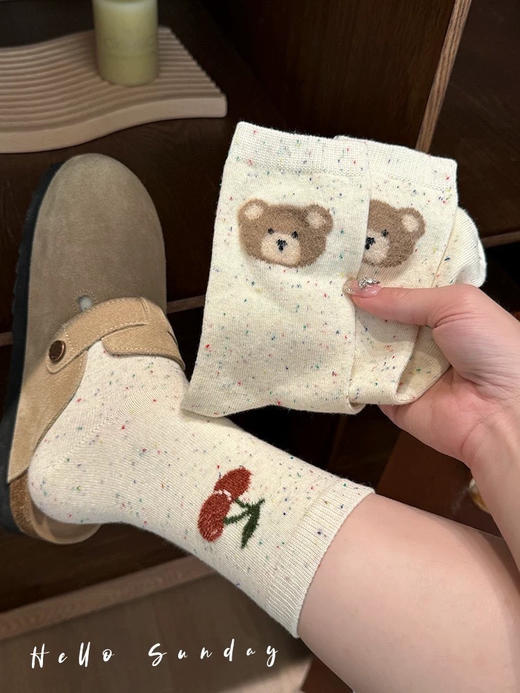 可爱动物袜10双（h锁 商品图3