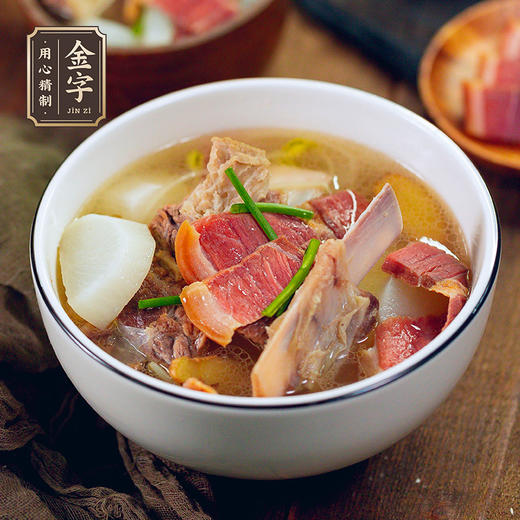 金字金华火腿礼盒488g非遗传承去骨火腿块 商品图8