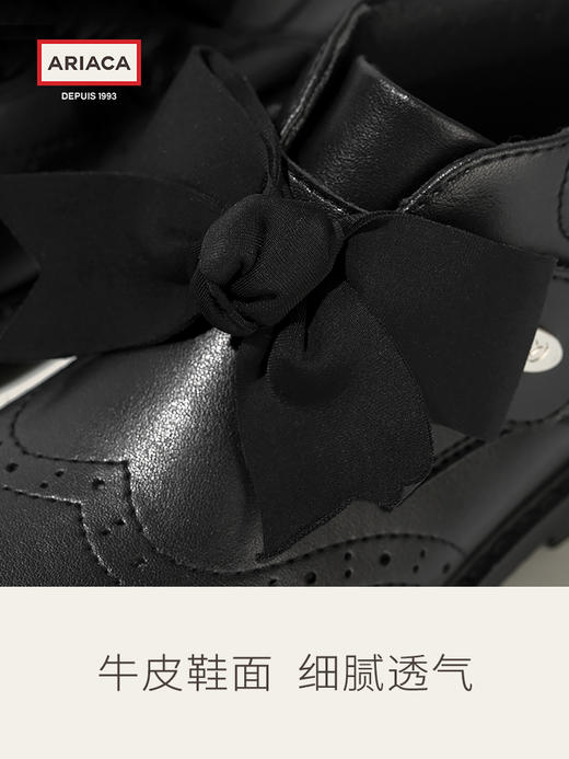 ARIACA女童鞋儿童真皮小短靴马丁靴英伦宝宝靴子公主皮靴 商品图3