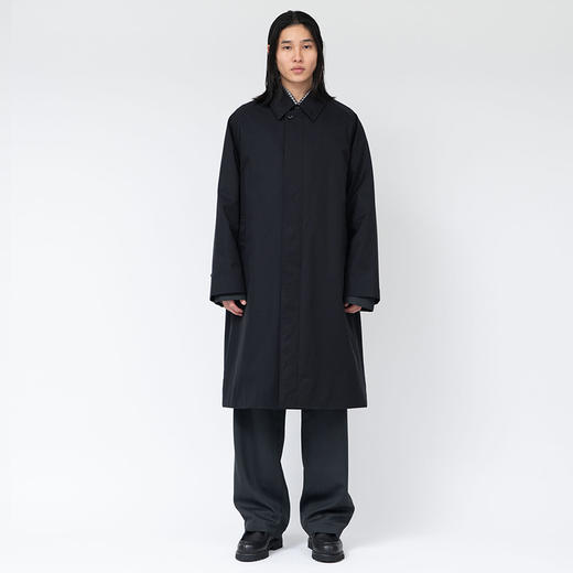 nanamica GORE-TEX Balmacaan Coat专业防水面料巴尔玛肯经典大衣 商品图0