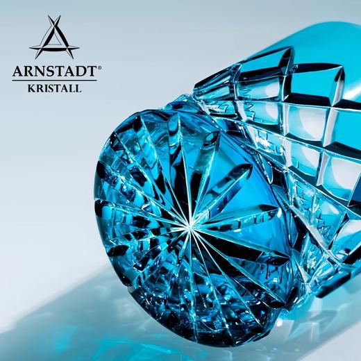 德国进口Arnstadt手工威士忌酒杯水晶杯洋酒杯子奢华轻奢高档礼物安斯特宝蓝威尼斯威士忌单只礼盒300ml（仅样品，无货退款 商品图1
