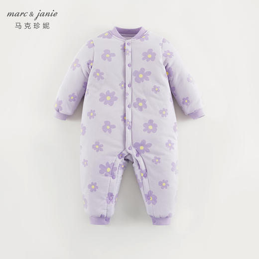 【杜邦棉】马克珍妮男女童夹棉保暖连体衣2024年冬装新款241619 商品图2