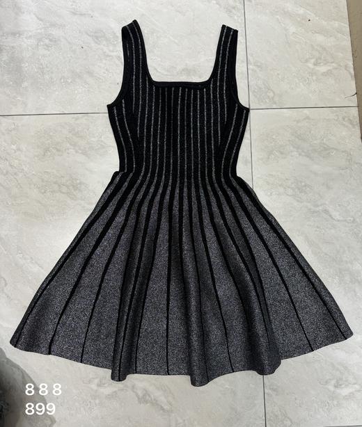 【门店同款】ENJOY冬季银闪弹力修身小礼服裙 159517423 商品图0