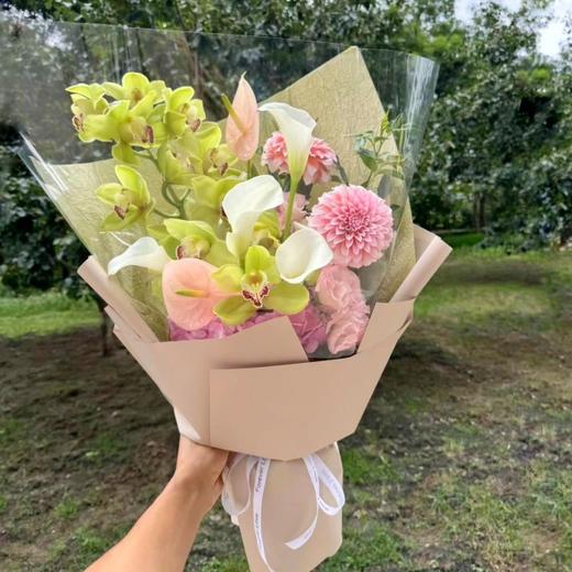 大花惠兰混搭花束 商品图0