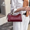 经典鲨2024年秋季新款复古时尚纯色简约气质单肩斜挎手提包KGB53-D395971 商品缩略图0