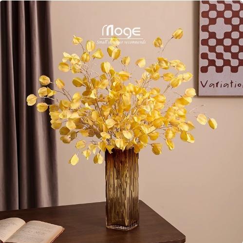 轻奢琥珀水晶方缸花瓶---火树烟花 商品图2