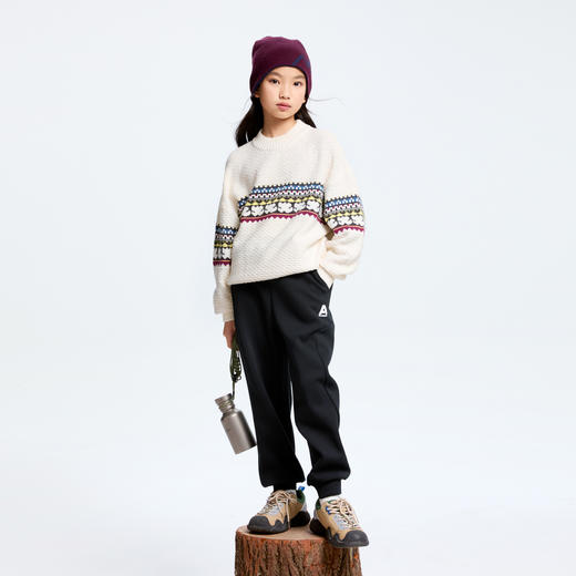 女童中领针织衫冬季新款安奈儿童装EG444605 商品图3