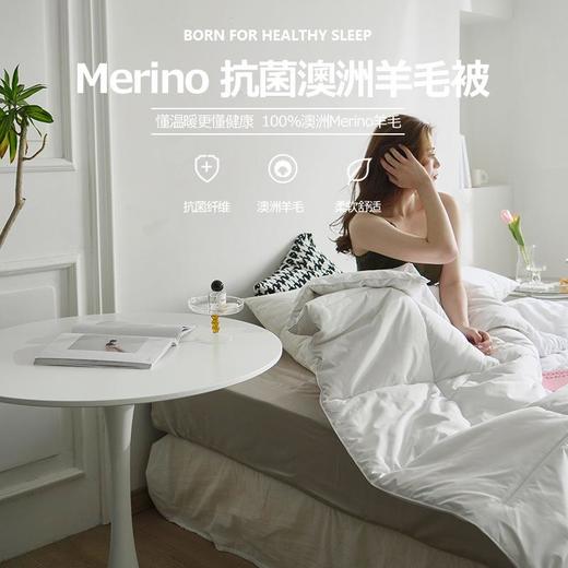 年货节！百分百澳洲羊毛被子加厚被芯保暖礼品款冬被春秋冬家纺 商品图1