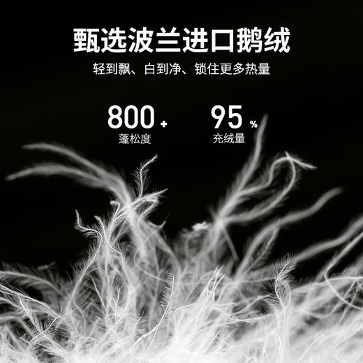 Naturehike挪客800蓬户外轻薄三防羽绒服男款进口鹅绒羽绒外套女 商品图3