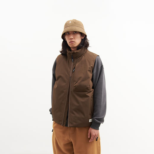 吃茶去chichaqu24秋冬新款重磅羽绒马甲户外保暖简约男女防风 商品图0