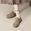 西遇全包勃肯鞋女新款早春复古休闲软底博肯鞋厚底一脚蹬单鞋V0047490 商品缩略图2