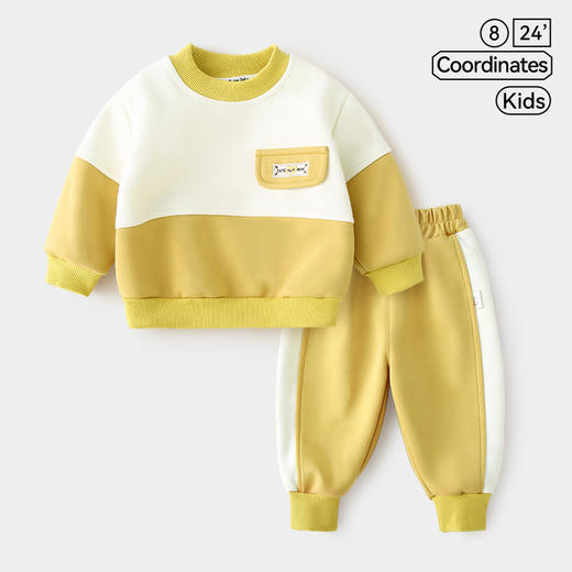 【趣玩卫衣套装，萌萌搭~】新款儿童春秋季两件套 卡通恐龙男童衣服套装 休闲百搭童装衣服-QQ 商品图6