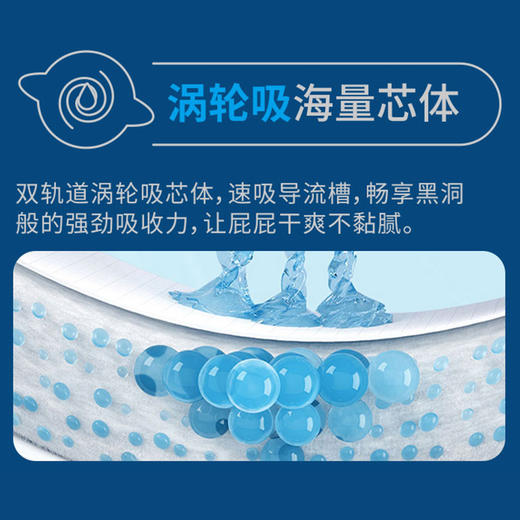 柔丫柔软0压系列尿不湿 添加乳木果油精华 舒润护臀 商品图4