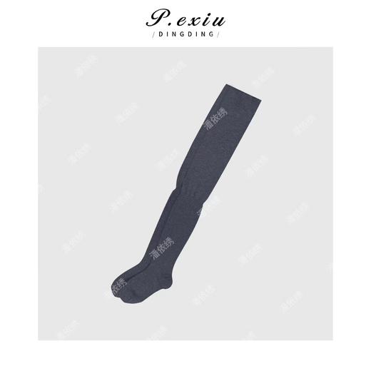 PanYiXiu/潘依绣 纯色简约风百搭过膝袜堆堆长筒袜 CF2920 商品图3
