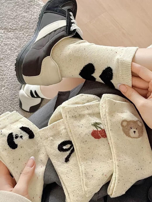 可爱动物袜10双（h锁 商品图2