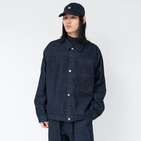 nanamica Short Denim Jacket 机能性面料短款工装牛仔夹克外套