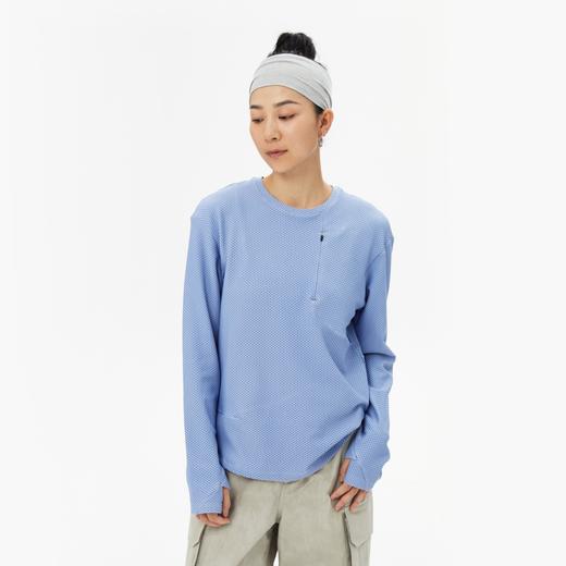 oneup泡泡肌理运动圆领长袖 商品图1