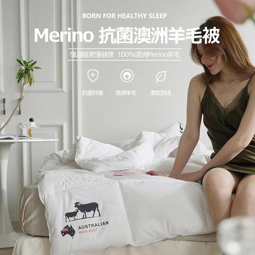 年货节！百分百澳洲羊毛被子加厚被芯保暖礼品款冬被春秋冬家纺 商品图3
