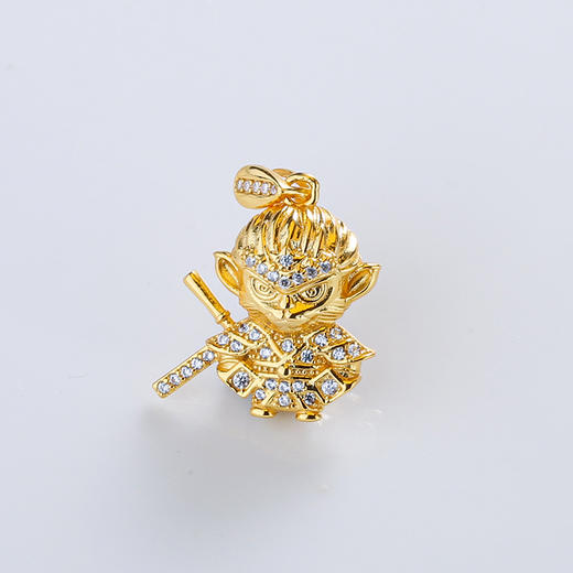 【宏艺珠宝】大圣归来·银s925链坠 商品图2