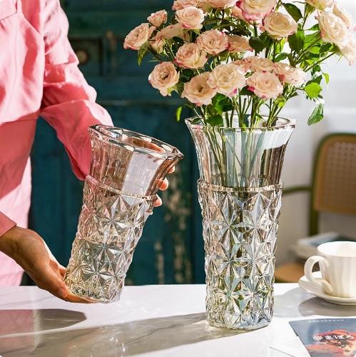 北欧时尚加厚水晶花瓶---国王水晶 商品图1