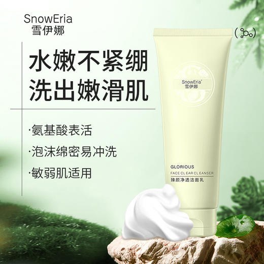 【小杨ge同款】雪伊娜氨基酸净洗面奶补水保湿深层清洁温和洁面乳，净颜不紧绷，洁面润养二合一。ry 商品图0