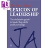 【中商原版】大师经典 约翰 阿代尔 领导力词典 英文原版 The John Adair Lexicon of Leadership John Adair 商品缩略图0