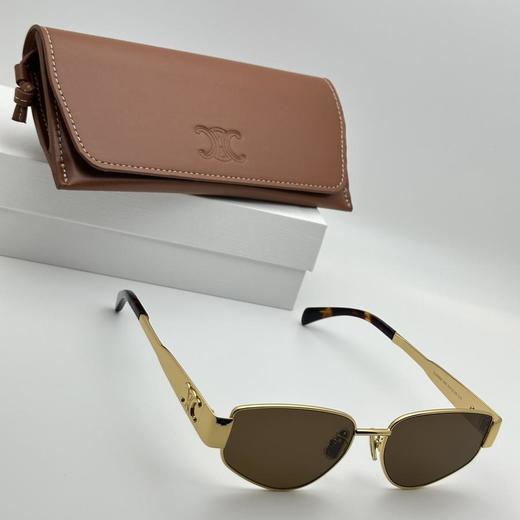 赛琳凯旋门金属太阳眼镜CL40293U赛琳时尚百搭男女款墨镜（AN） 商品图2