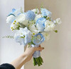 蓝白色系手捧花 商品缩略图0