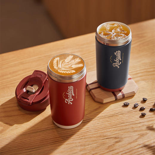 【小家电】苏泊尔晶瓷一盖双饮保温杯KC45KR10 商品图5